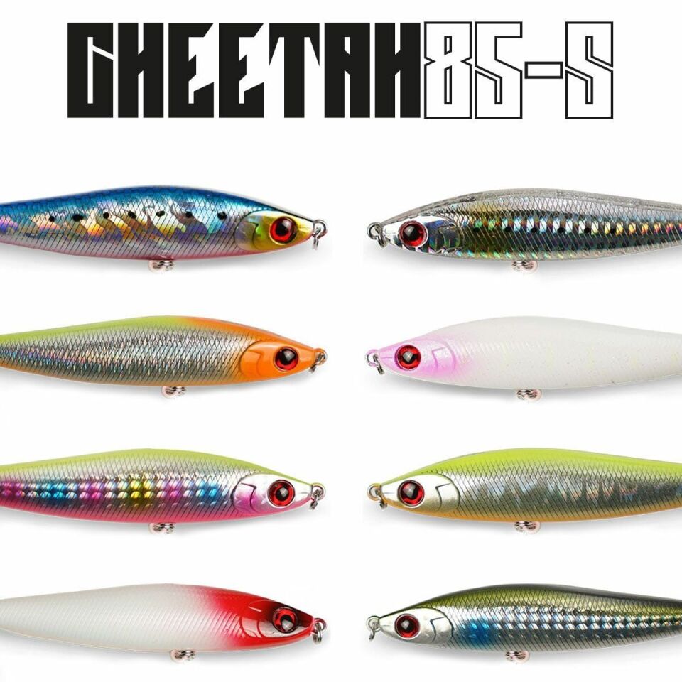 Fujin Cheetah 85S 20gr 8.5cm Maket Balık 181 RH Pearl White