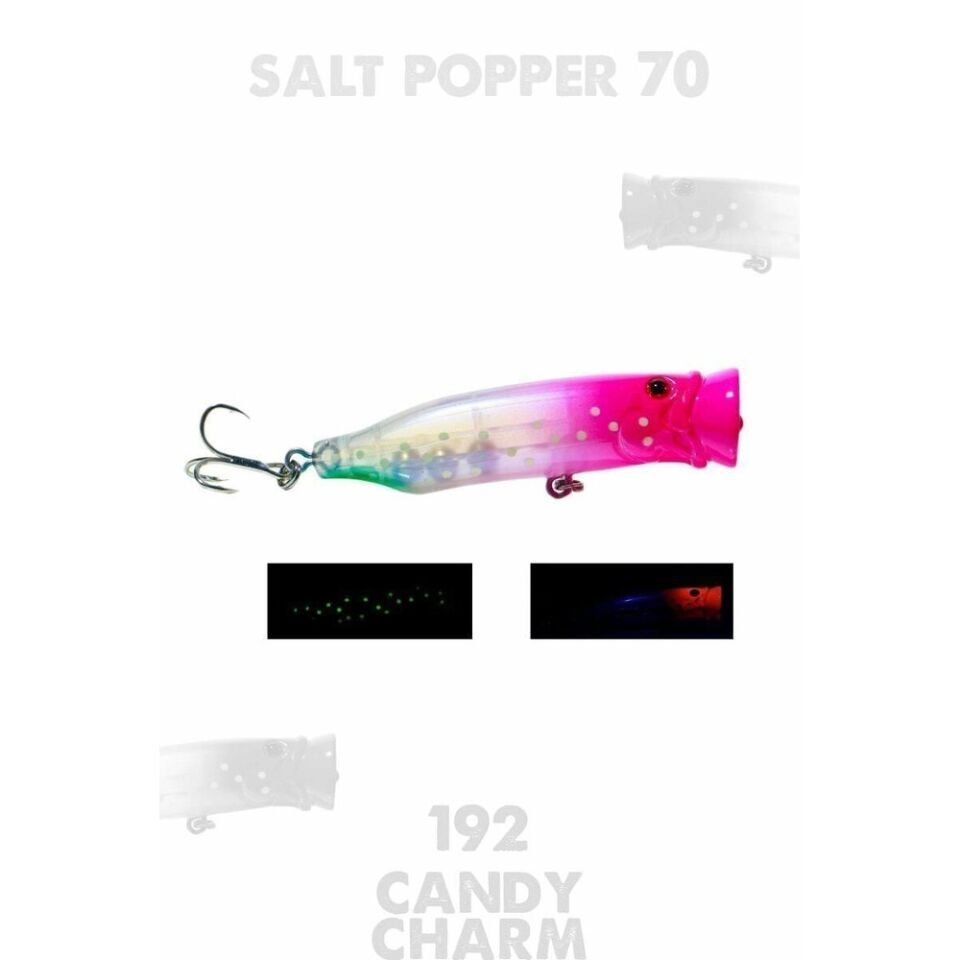 Fujin Salt Popper 70mm 9.5gr Su Üstü Maket Balık