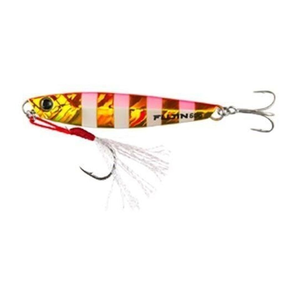 Fujin Jig-X 30gr Light Jigging jig Yem MT04 Zebra Glow