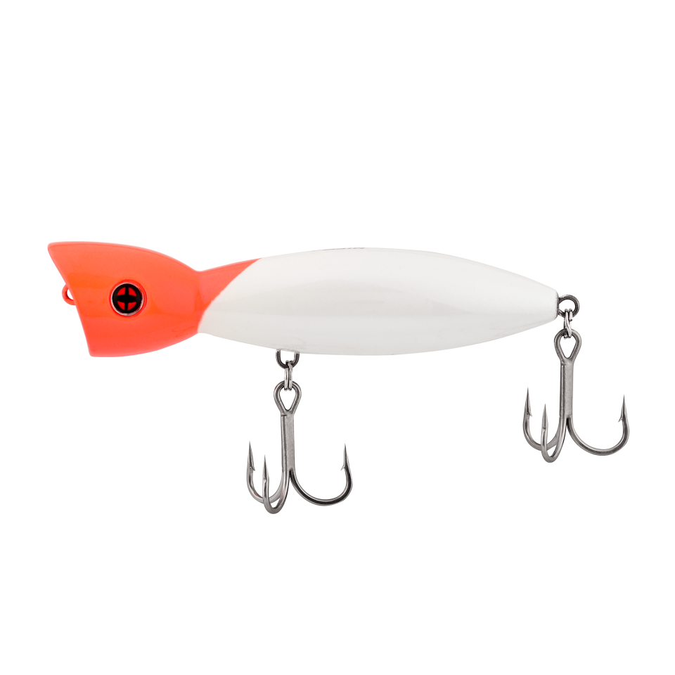 Fujin La-Nina 100mm 24gr Su Üstü Popper Maket Balık 163 UV Red Head
