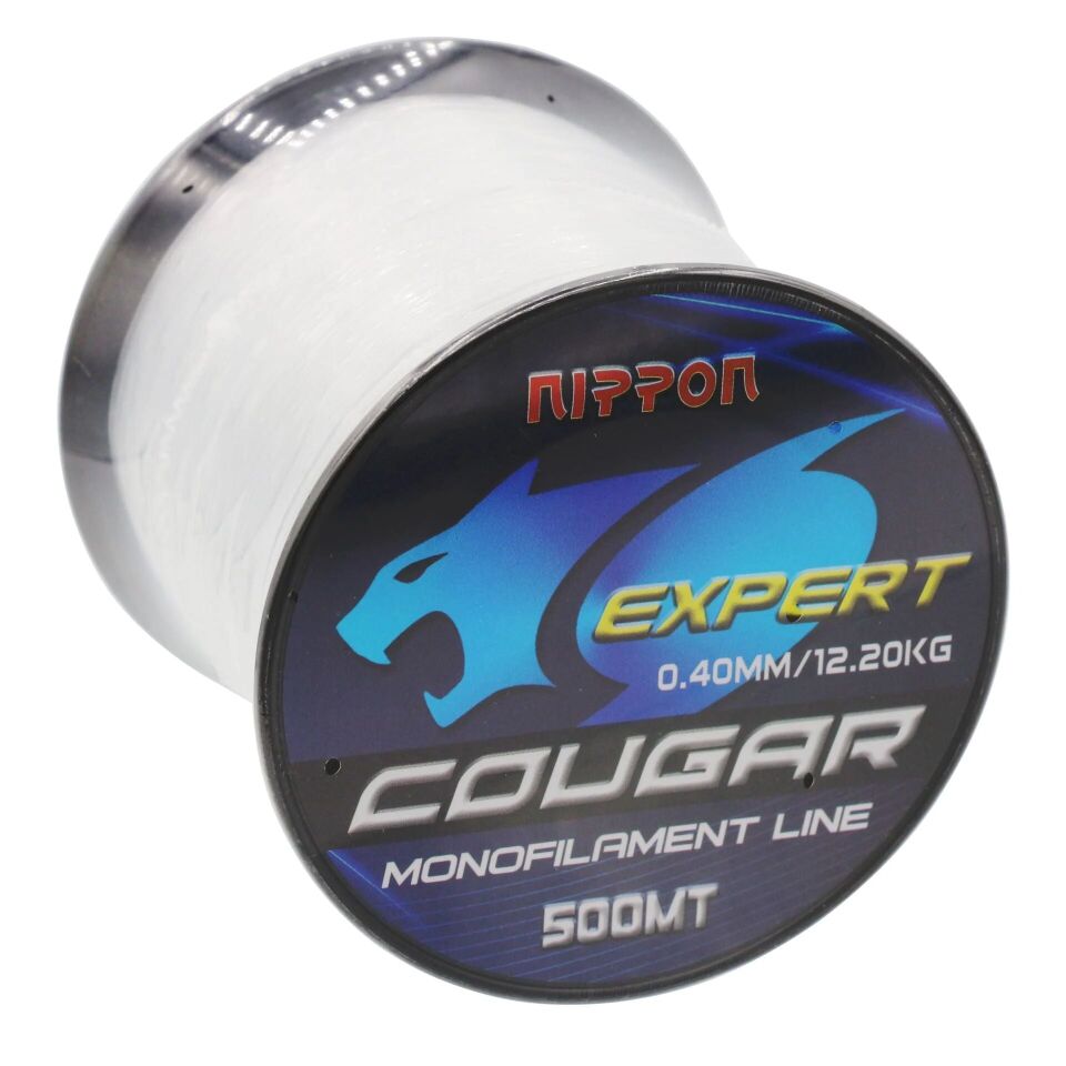 Nippon Cougar Misina 500 Mt Beyaz 0.28MM