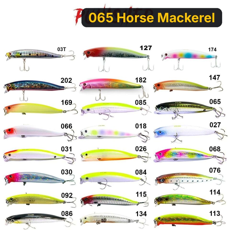 Fujin Punisher 105mm 16gr Maket Balık 065 Horse Mackerel