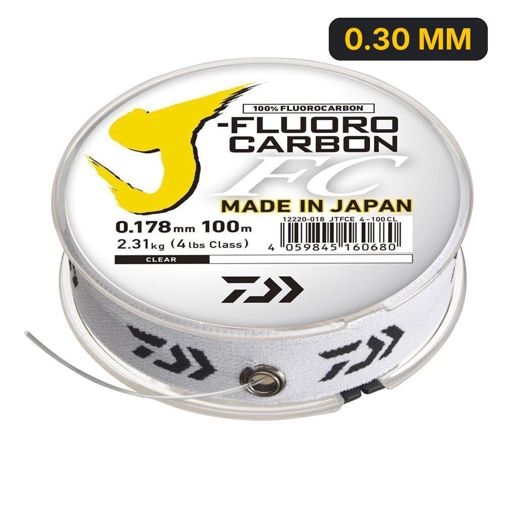 Daiwa J Fluorocarbon Leader Misina 0.30 MM
