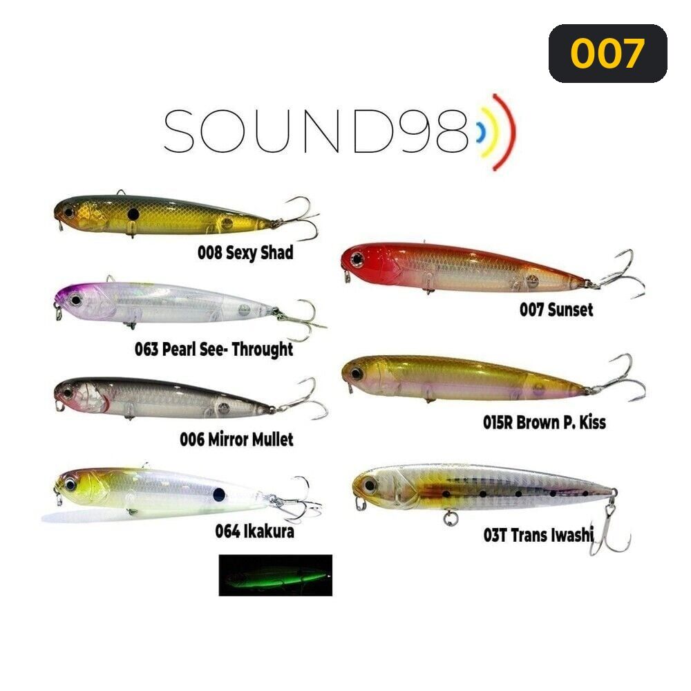 Fujin Sound98 9,8cm 10,6gr Su Üstü Maket Balık 007