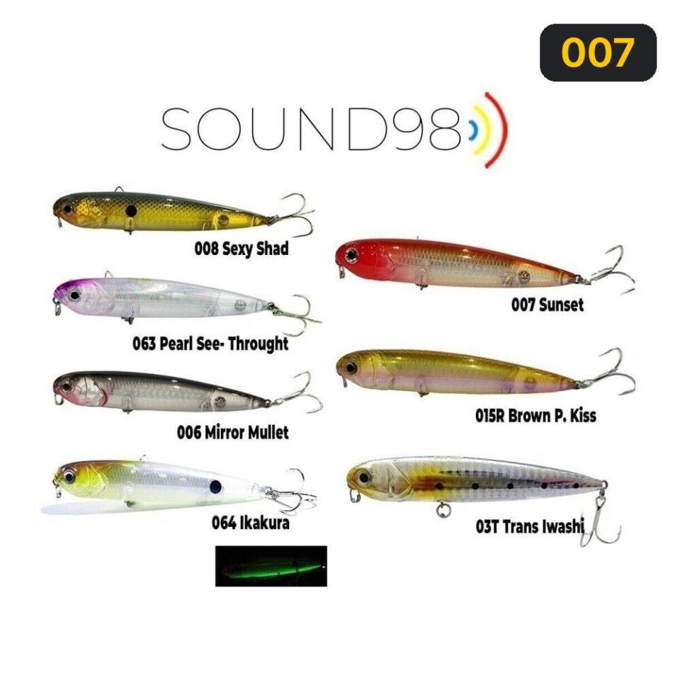 Fujin Sound98 9,8cm 10,6gr Su Üstü Maket Balık 007