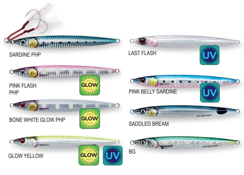 Savage Gear 3D Slim Jig Minnow 10cm 40gr Metal Yem