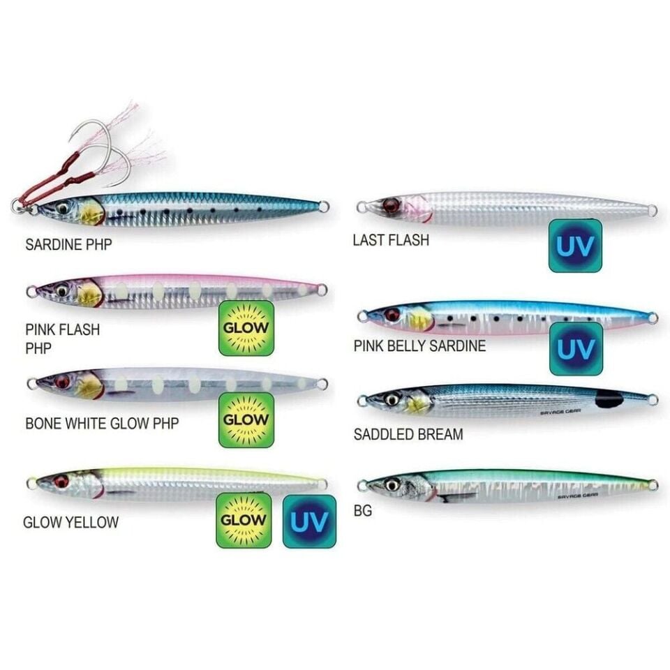 Savage Gear 3D Slim Jig Minnow 10cm 40gr Metal Yem