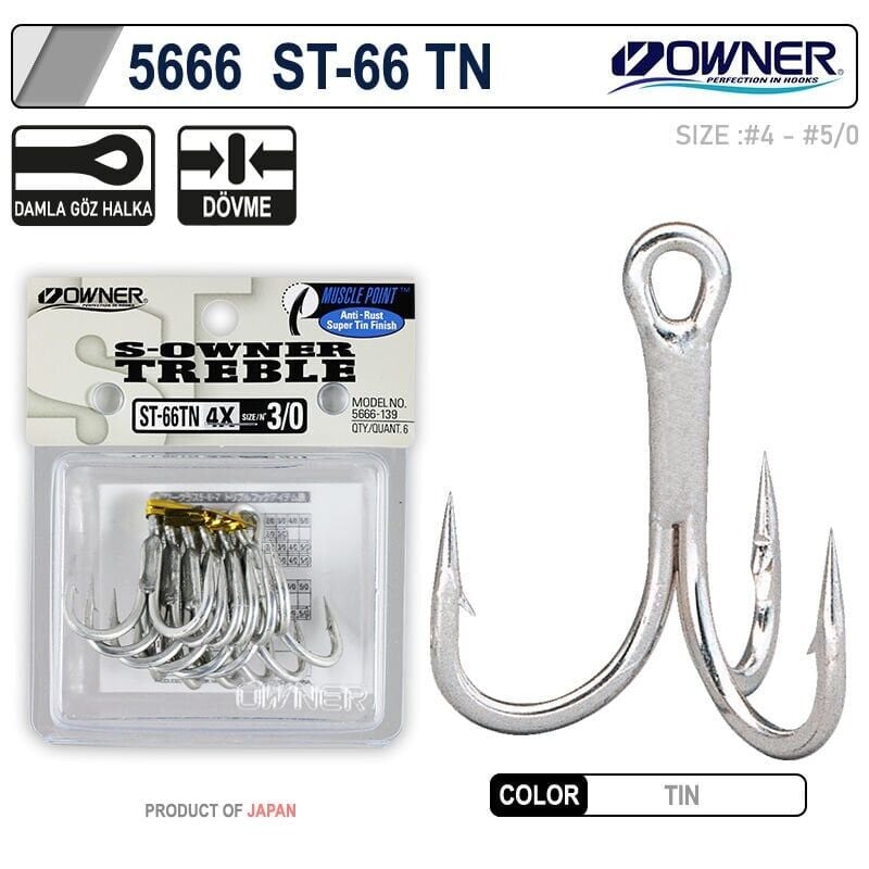 Owner 5666 St-66tn Tin Çarpma İğne