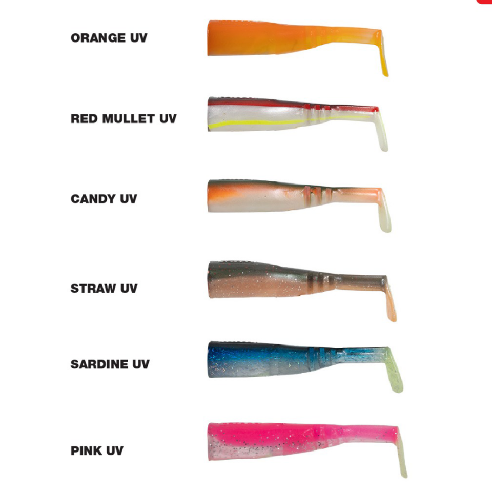 Seabor Lily Shad 11CM (3 AD) Yedek Silikon
