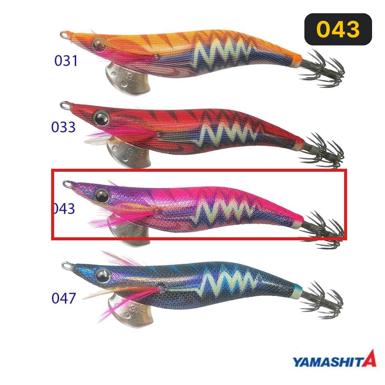 Yamashita Live Search Kalamar Zokası 3.5'' 043