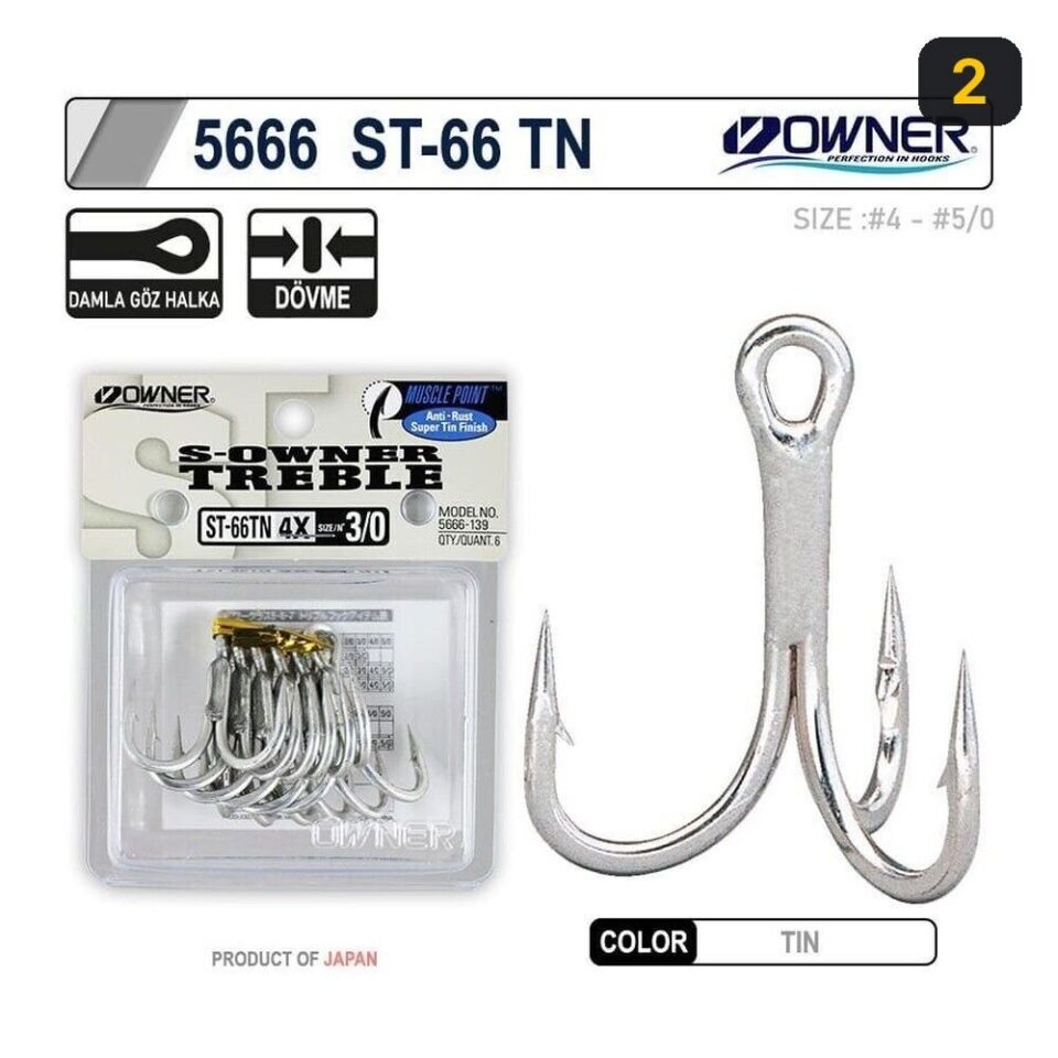 Owner 5666 St-66tn Tin Çarpma İğne 2