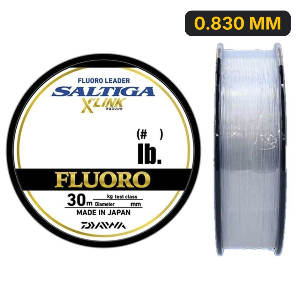 Daiwa Saltiga X Link 30m FC Fluorocarbon Misina 0.830 MM