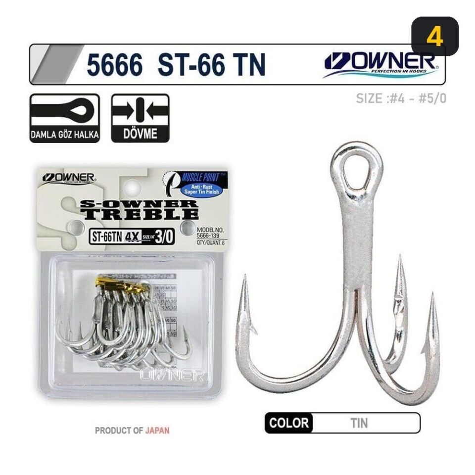 Owner 5666 St-66tn Tin Çarpma İğne 4