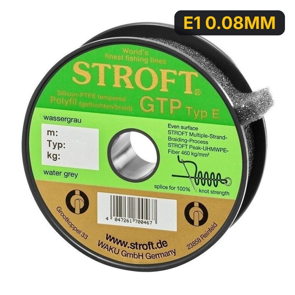 Stroft Gtp Typ E Örgü Misina Gri 150M E1 0.08MM