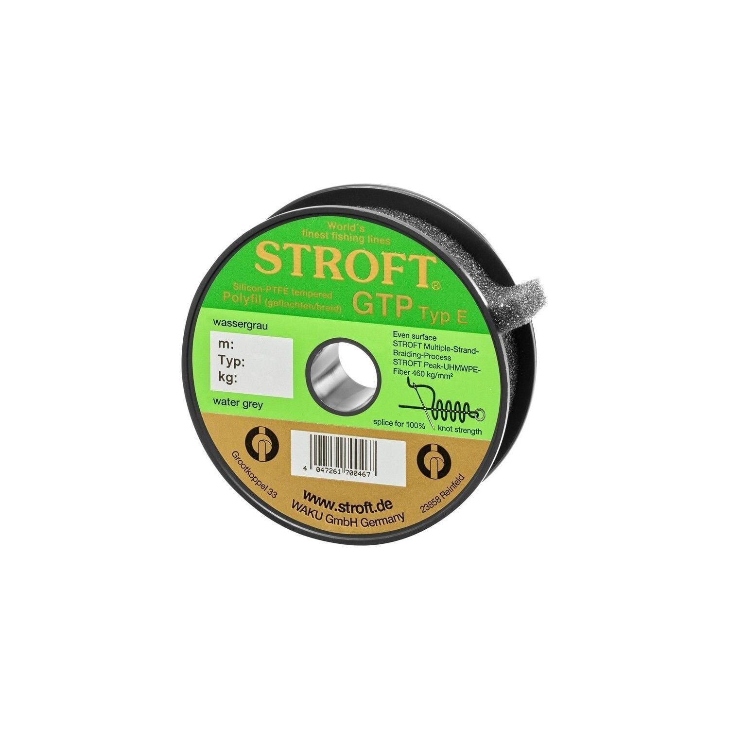 Stroft Gtp Typ E Örgü Misina Gri 150M E2 0,10MM