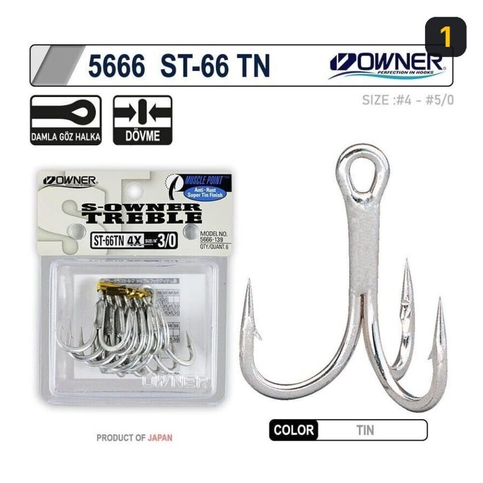 Owner 5666 St-66tn Tin Çarpma İğne 1