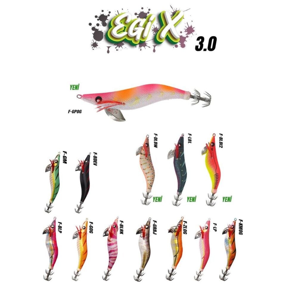 Fujin EgiX 3.0 16.4gr Kalamar Zokası