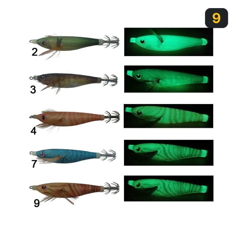 Jager Squid Jig Kalamar Zokası 90mm 13Gr 9