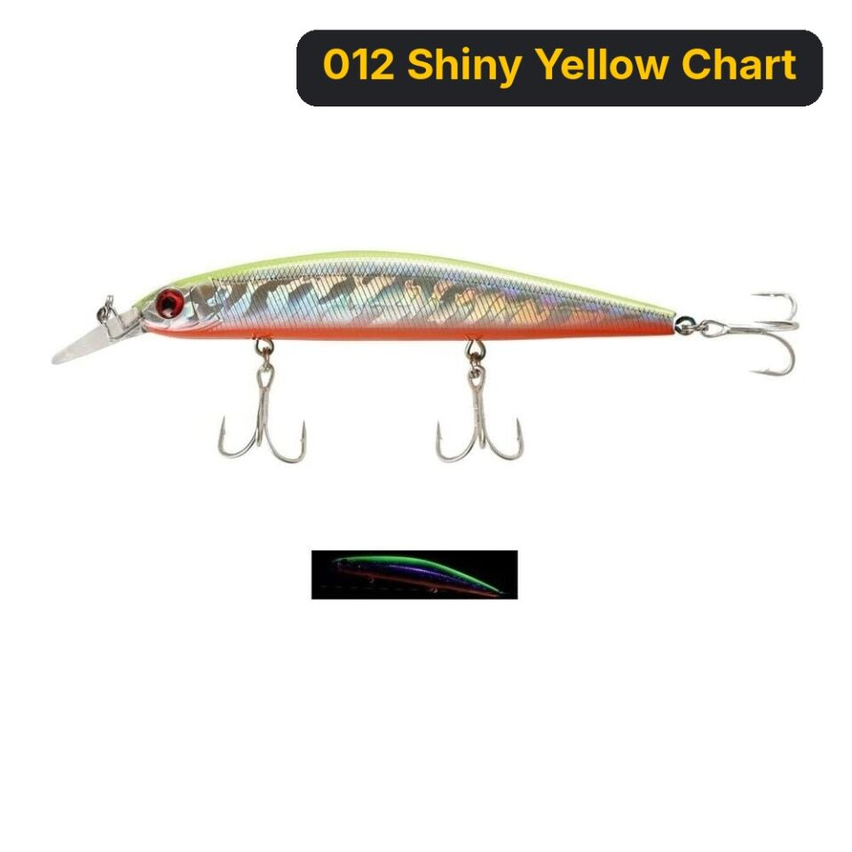 Fujin Surfer 110s 20gr 11cm Maket Balık 012 Shiny Yellow Chart