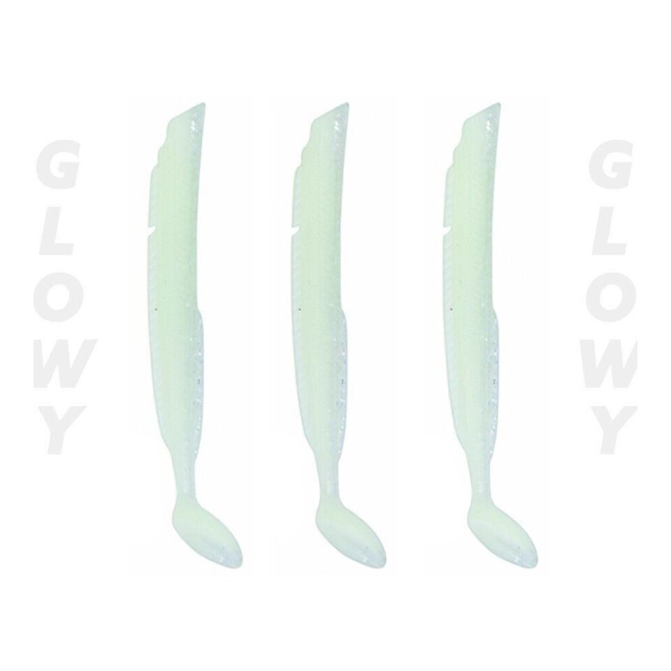 Fujin Salt Eel Body 13cm x3 Silikon Yem Gövde Blue