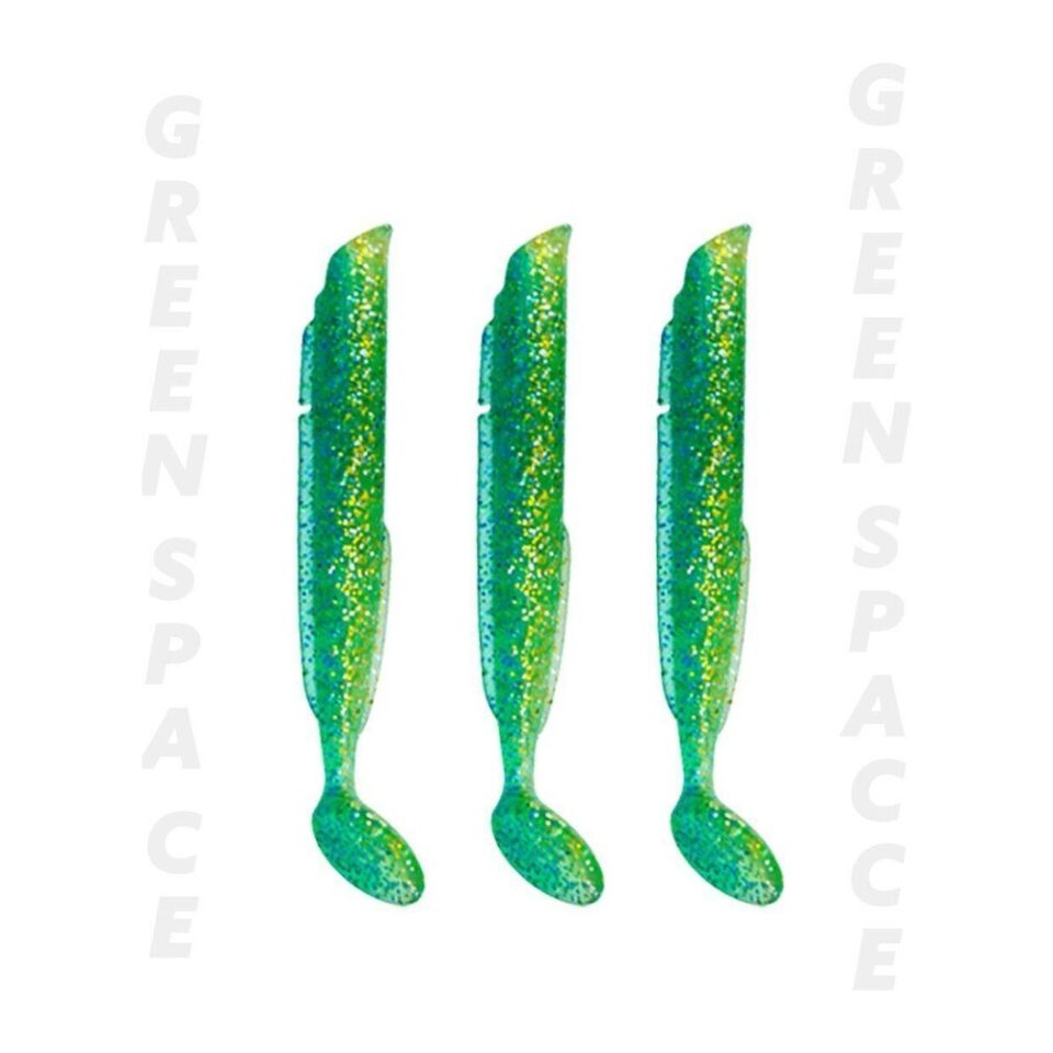 Fujin Salt Eel Body 13cm x3 Silikon Yem Gövde Blue