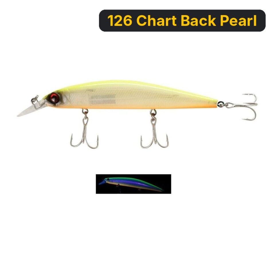 Fujin Surfer 110s 20gr 11cm Maket Balık 126 Chart Back Pearl