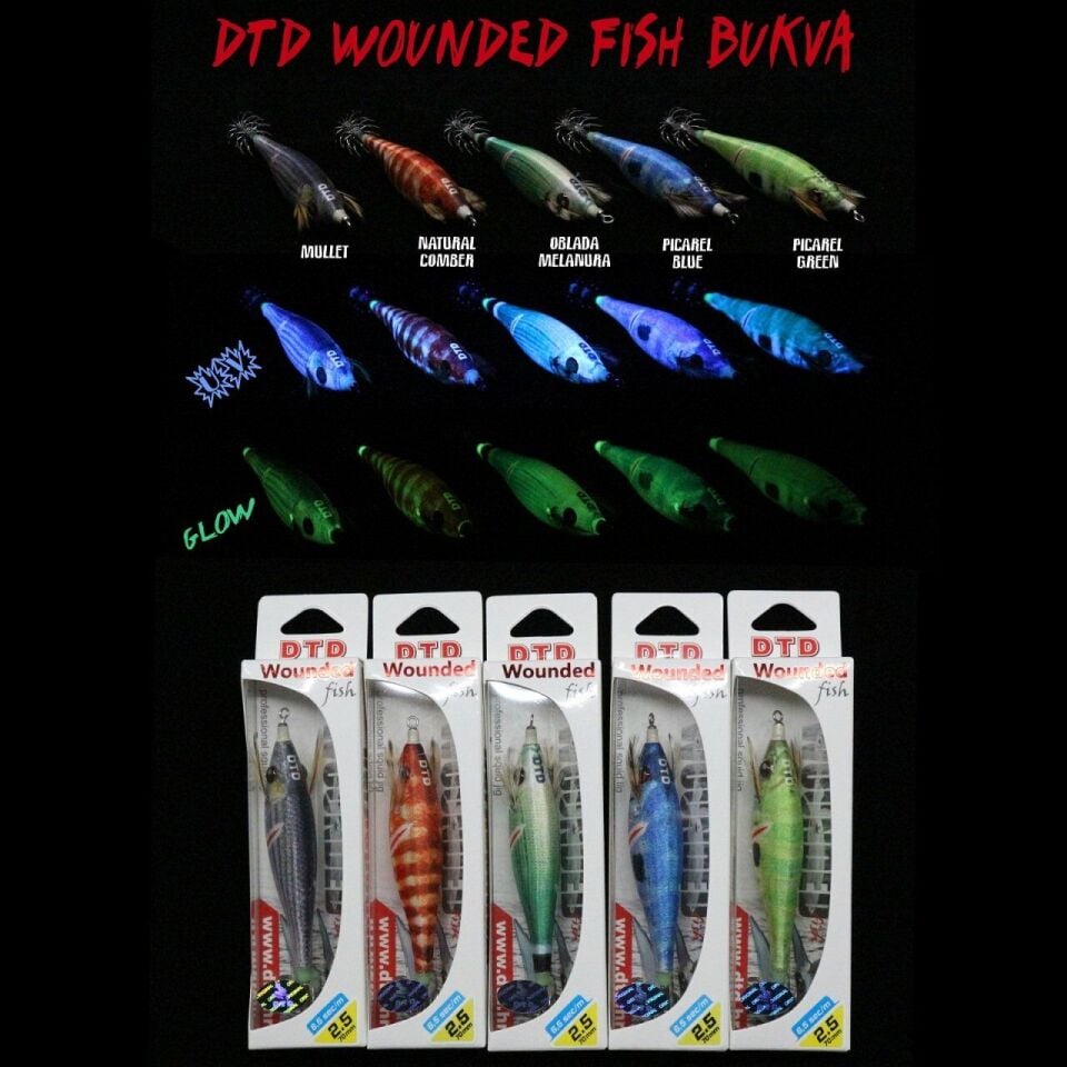 DTD Wounded Fish Bukva 2.5 Kalamar Zokası