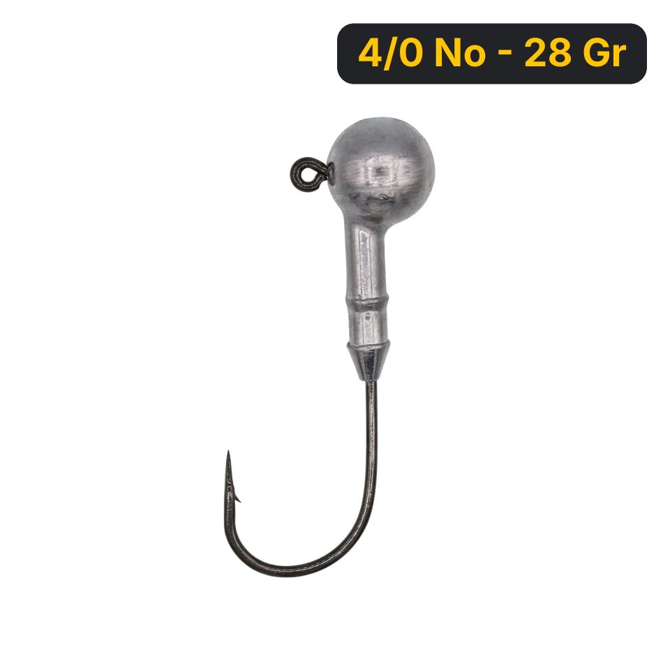 Fishcoin Special Jighead 4/0 No - 28 Gr