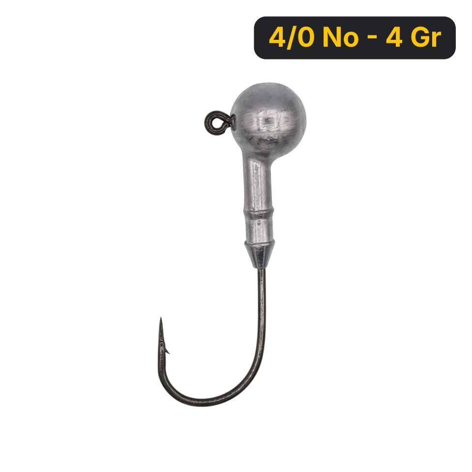 Fishcoin Special Jighead 4/0 No - 4 Gr
