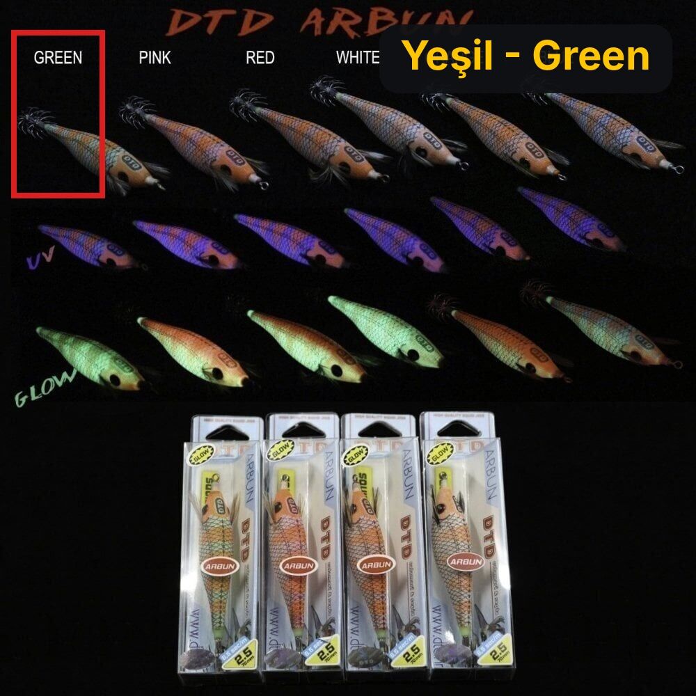 DTD Arbun 2.5 Kalamar Zokası Yeşil - Green