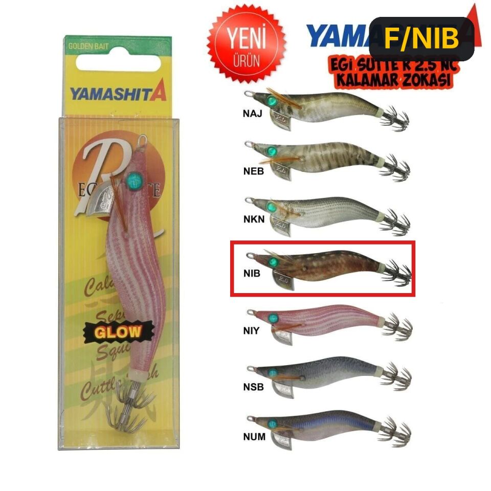 Yamashita Egi Sutte R 2.5Nc Kalamar Zokası F/NIB