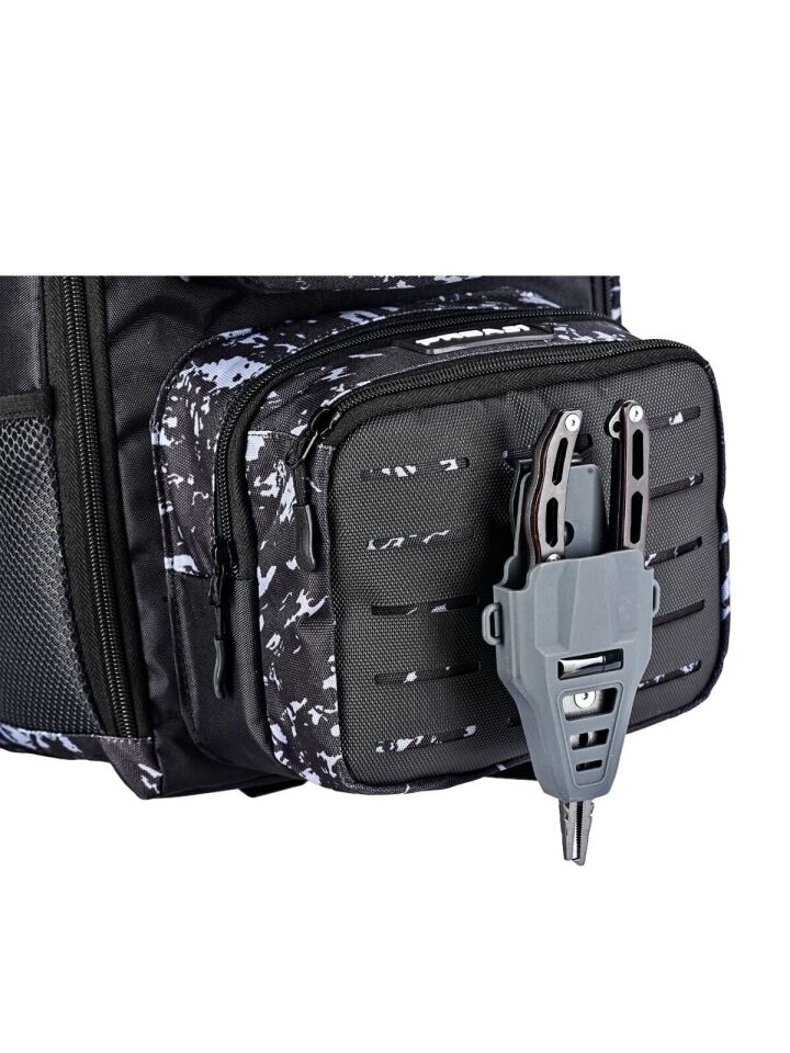 Fujin ProAji Back Pack Black Camo Balıkçı Sırt Çantası