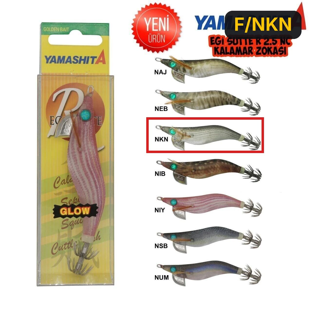 Yamashita Egi Sutte R 2.5Nc Kalamar Zokası F/NKN