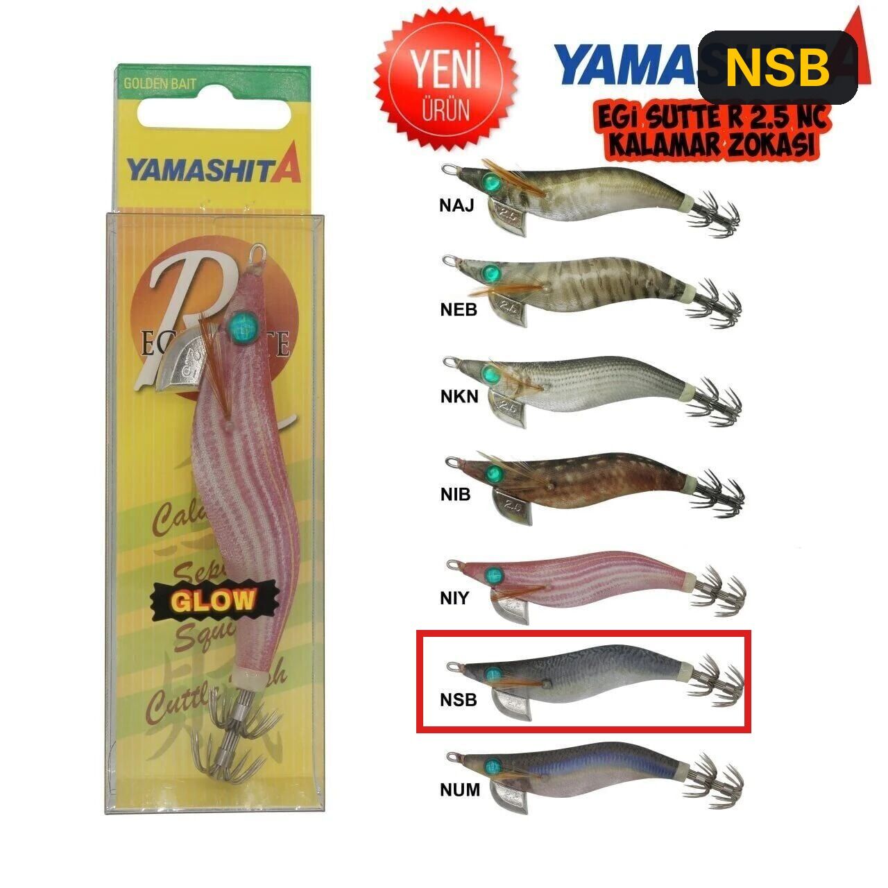 Yamashita Egi Sutte R 2.5Nc Kalamar Zokası NSB
