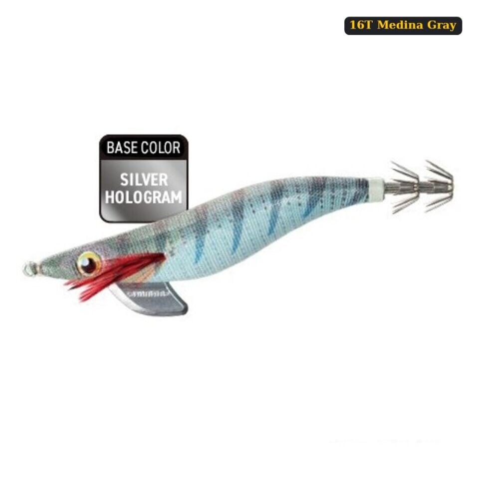 Shimano Sephia Clinch Excounter 3.8 Gou 24g Kalamar Zokası 16T Medina Gray