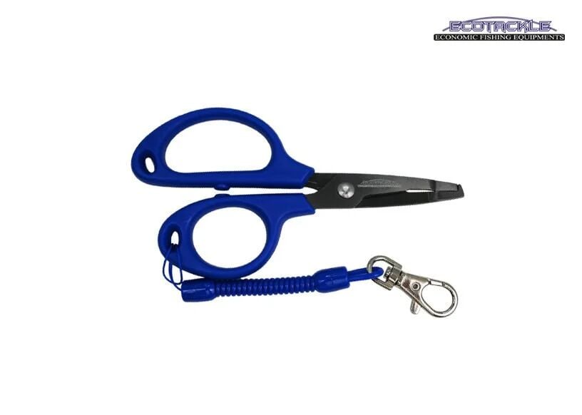 Ecotackle Makas Spiral Kablolu Karabinal, 12CM