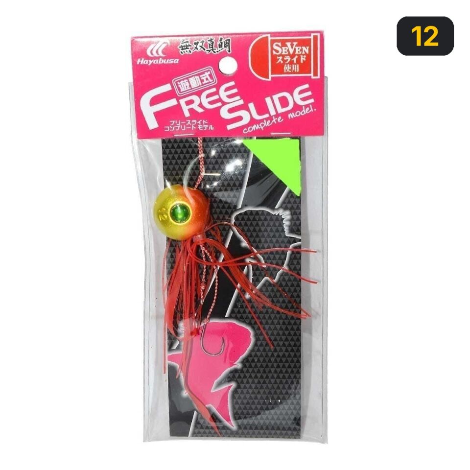 Hayabusa SE 120 Tai Rubber Free Slide 67gr Jig Suni yem 12