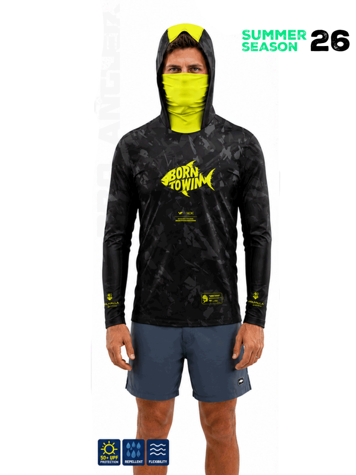 Fujin Valhalla BTW S26 Yellow Camo Sweatshirt