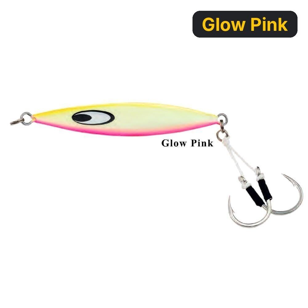 Daiwa Saltiga Sk Jig 200 gr Jig Yem Glow Pink