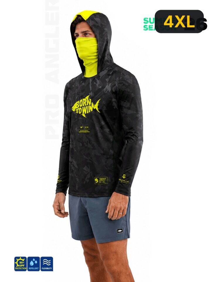 Fujin Valhalla BTW S26 Yellow Camo Sweatshirt 4XL