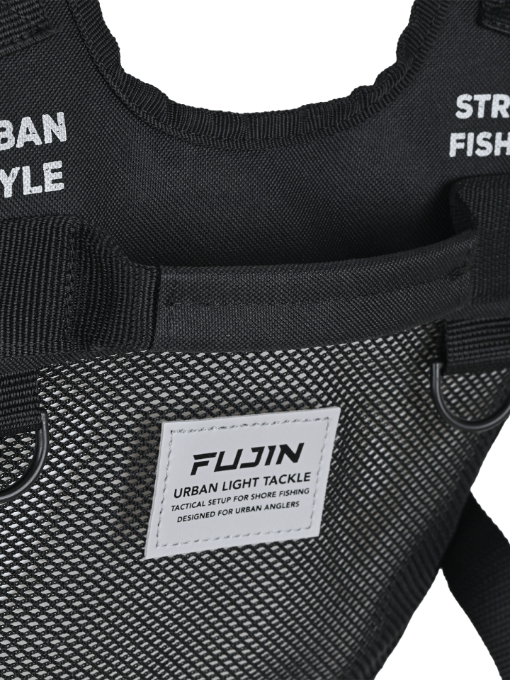 Fujin Tactical Vest Black Balıkçı Çantası