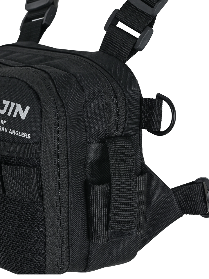 Fujin Tactical Vest Black Balıkçı Çantası