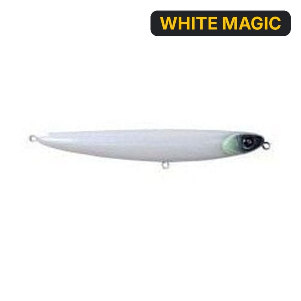 Hanfish Atılgan 110mm 14gr Su Üstü Maket Balık WHITE MAGIC