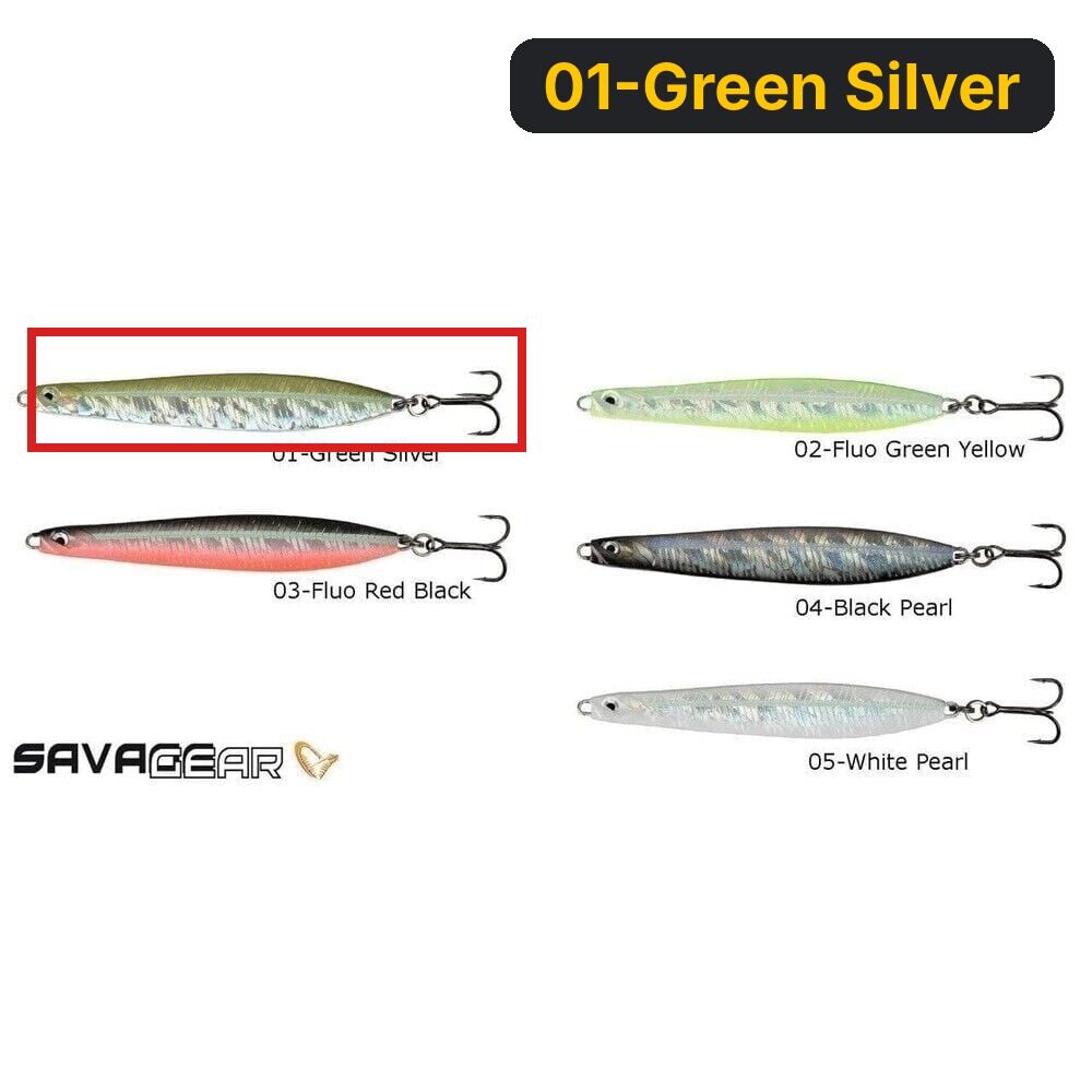 Savage gear Seeker ISP 68mm 12g NL Sahte Balık 01-Green Silver
