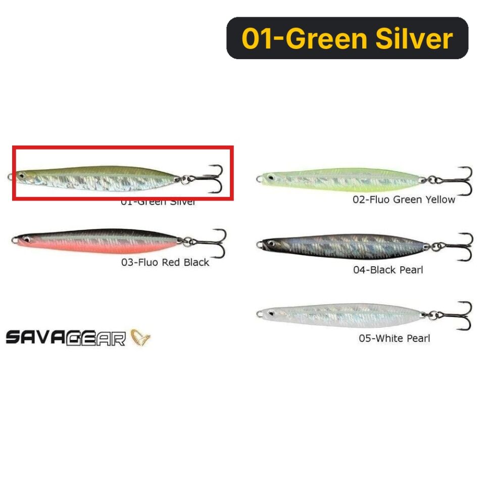 Savage gear Seeker ISP 68mm 12g NL Sahte Balık 01-Green Silver