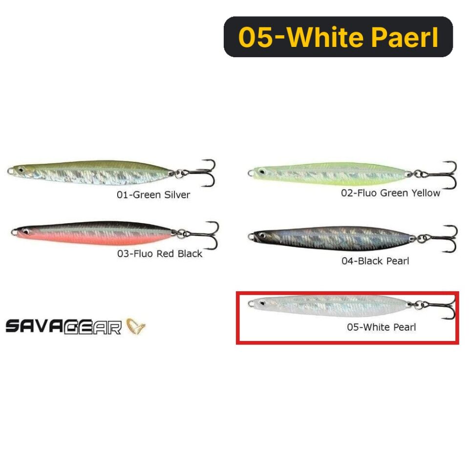 Savage gear Seeker ISP 68mm 12g NL Sahte Balık 05-White Paerl