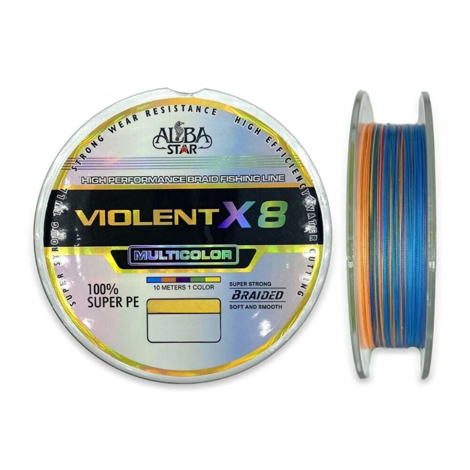 Albastar Violent 8x Pe 150 mt Olta Misinası
