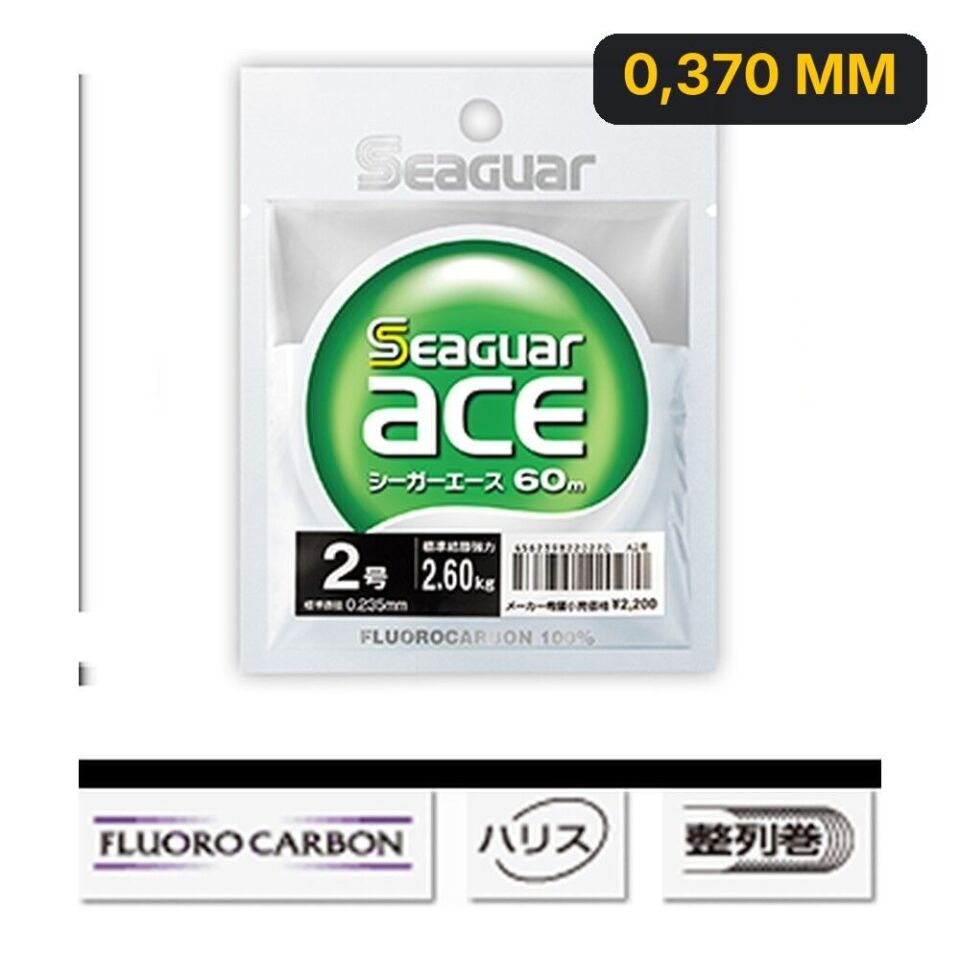 Seaguar Ace %100 Fluoro Carbon Misina 60mt 0,370 MM