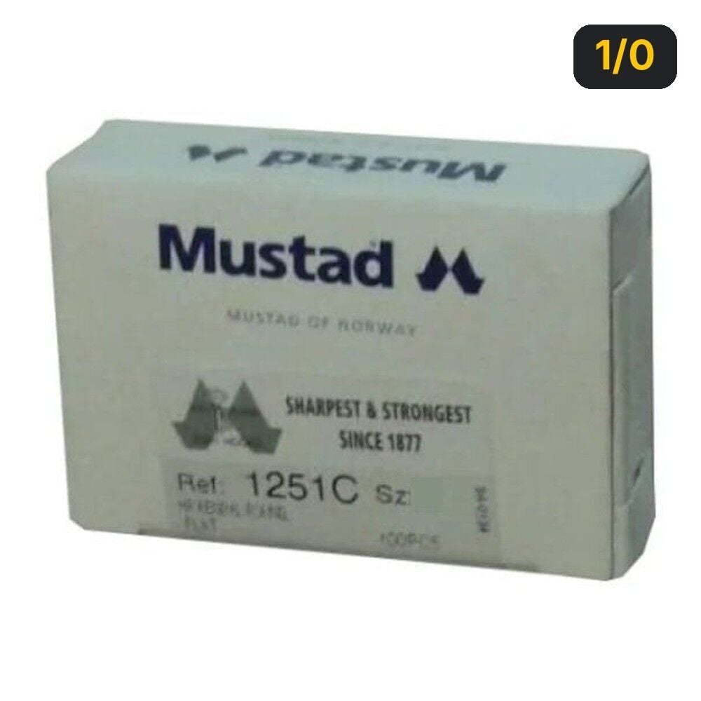 Mustad Olta İğnesi 1251C 100lü 1/0