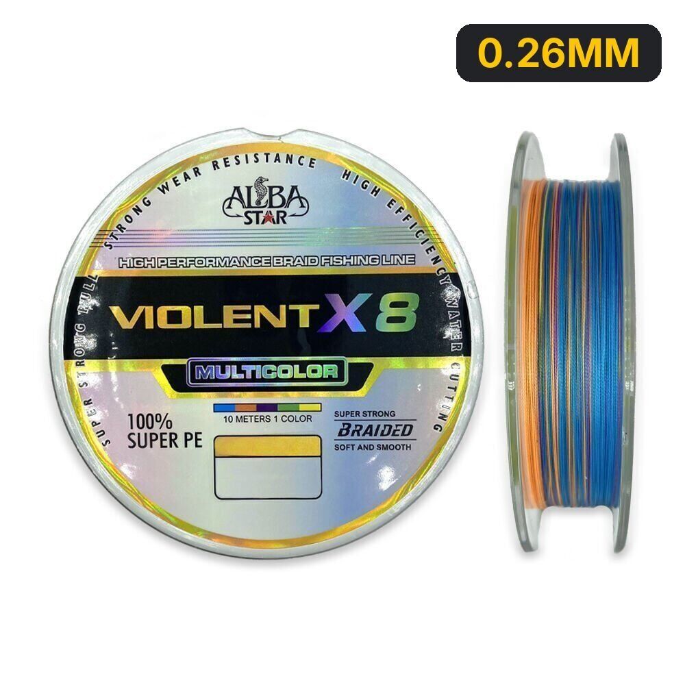 Albastar Violent 8x Pe 150 mt Olta Misinası 0.26MM